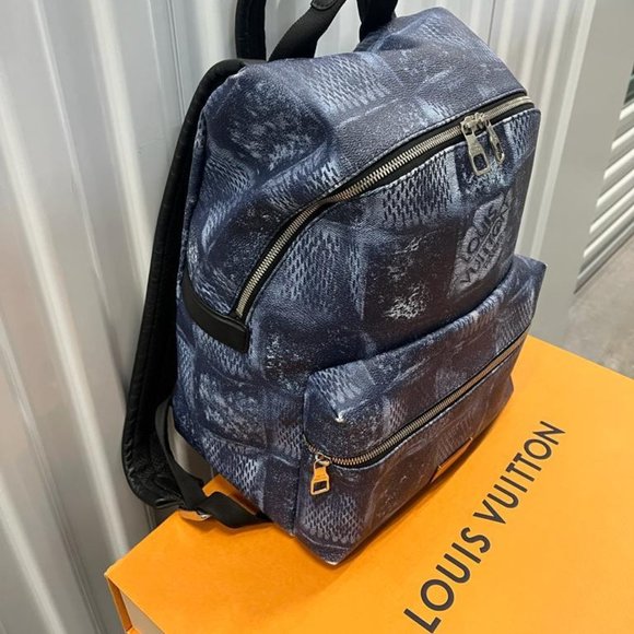 Louis Vuitton Discovery Backpack Damier Salt Marine- PERFECT- never used! - Picture 2 of 5